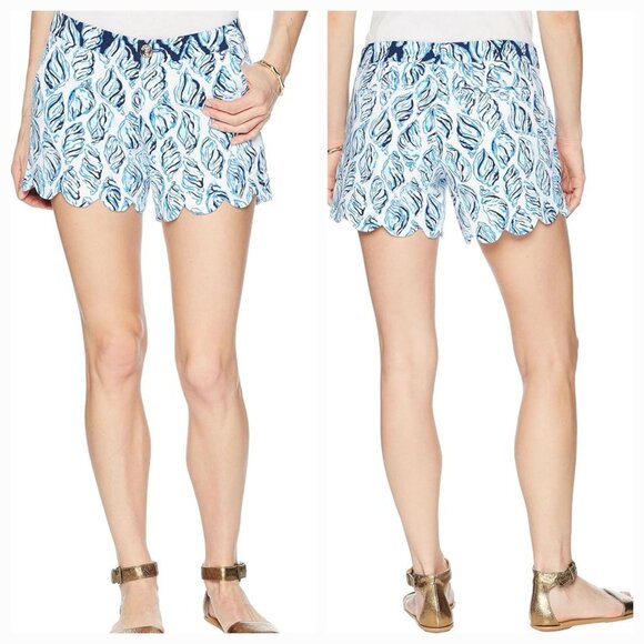 Lilly Pulitzer The Buttercup Stretch Printed Shorts. Size 2
